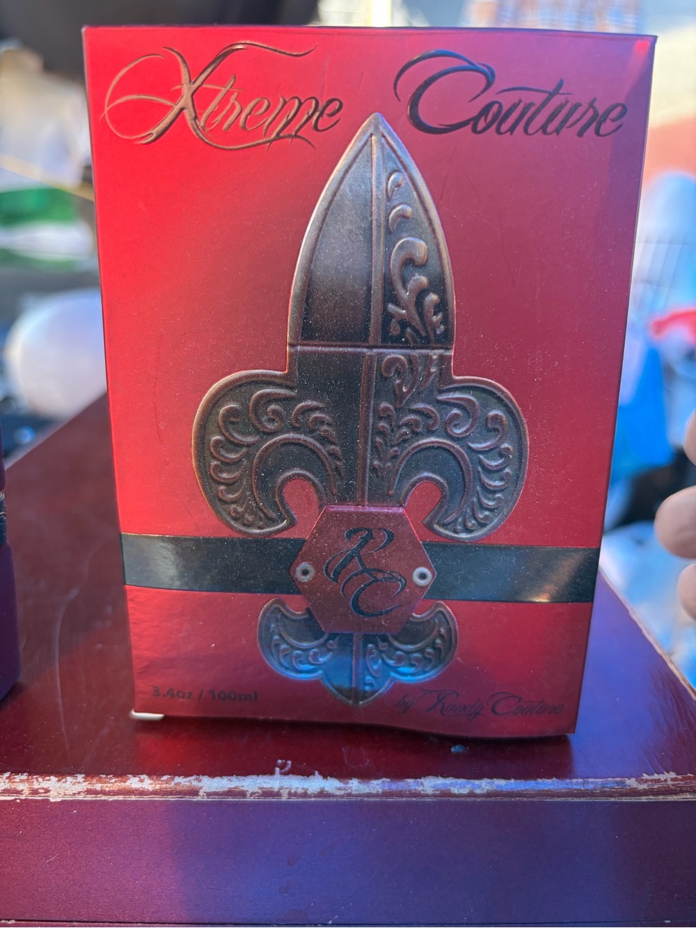 Xtreme Couture Red Fragrance Box